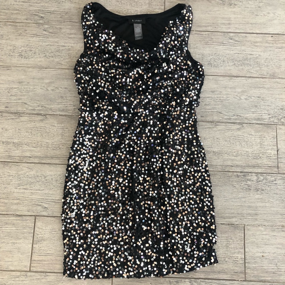 B. Smart Sequin Mini Dress